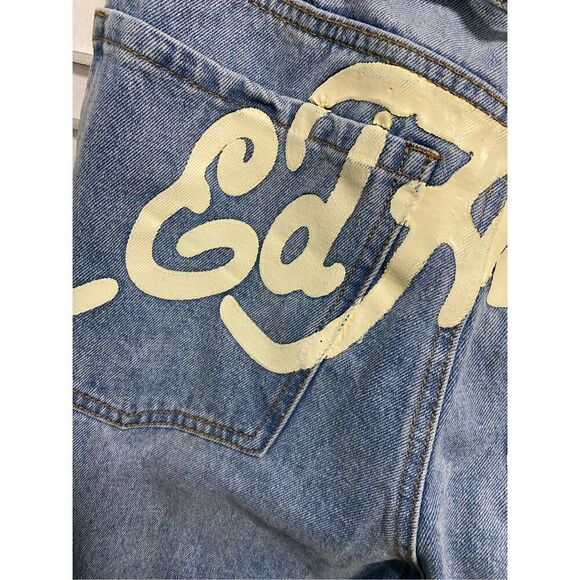 Ed Hardy Dagger Heart Retro Light Flare Jeans NWT size 32 - Picture 11 of 11